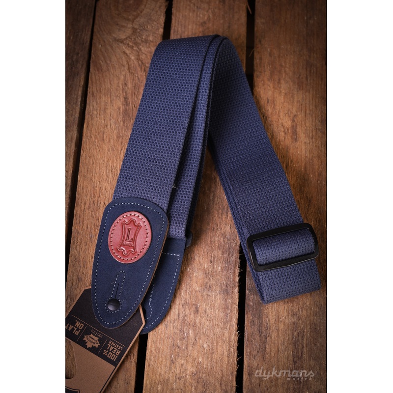 levy-s-2-inch-wide-cotton-guitar-strap-navy Levy's 2-inch Wide Cotton Guitar Strap - Navy