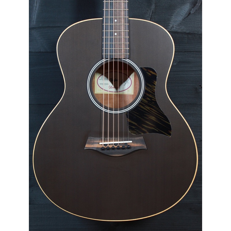 taylor-gs-mini-e-transparent-blacktop-acoustic-electric-guitar Taylor GS Mini E Transparent Blacktop Acoustic-Electric Guitar