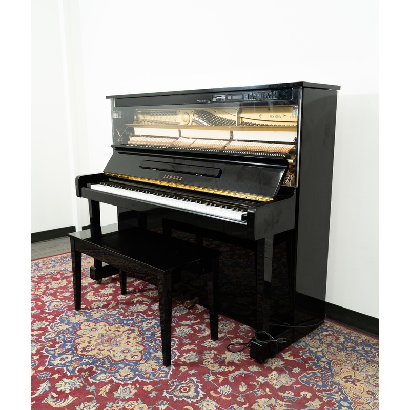 yamaha-48-mx100a-upright-piano-polished-ebony-sn-4484285-used Yamaha 48" MX100A Upright Piano | Polished Ebony | SN: 4484285 | Used