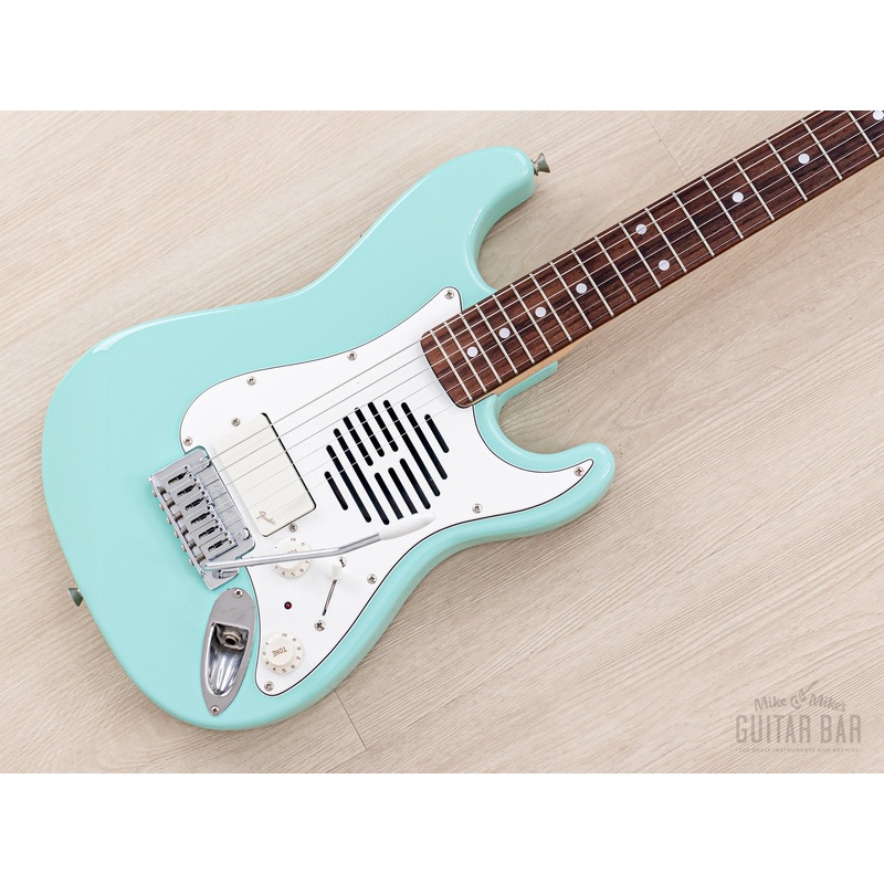 1996-fender-stratocaster-st-champ10-st-ch-435-mini-electric-guitar-sonic-blue-w-built-in-speaker-japan-mij 1996 Fender Stratocaster ST-Champ10 ST-CH-435 Mini Electric Guitar Sonic Blue w/ Built-In Speaker, Japan MIJ