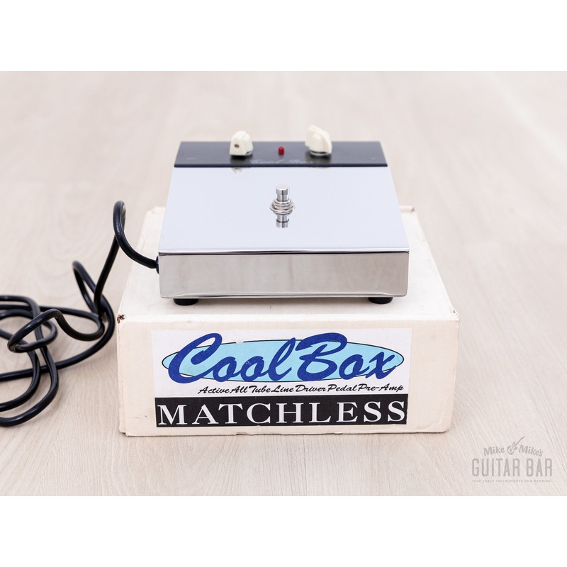 1996-matchless-cool-box-tube-driven-preamp-boost-effects-pedal-w-box 1996 Matchless Cool Box Tube-Driven Preamp & Boost Effects Pedal w/ Box