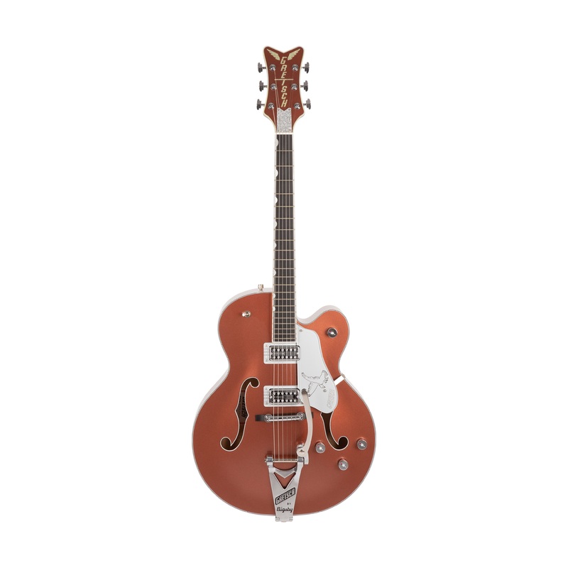 2021-gretsch-g6136tltd-falcon-ele-guitar-w-bigsby-ebony-fb-2-tone-copper-sahara-metallic-jt2103xxxx 2021 Gretsch G6136TLTD Falcon Ele Guitar w/Bigsby, Ebony FB, 2-Tone Copper/Sahara Metallic, JT2103XXXX
