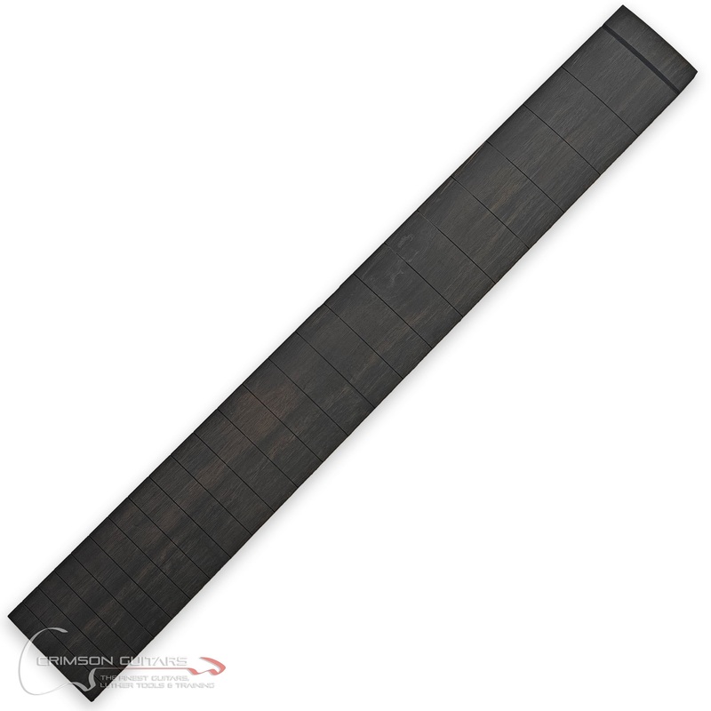 guitar-fretboard-ebony-pre-slotted-25-radiused-12-frets-22-stock-3 Guitar Fretboard - Ebony - Pre-Slotted 25"/Radiused 12"/Frets 22 - Stock 3
