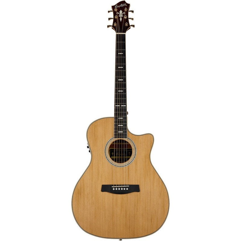 hagstrom-elfdalia-ii-series-grand-auditorium-ac-el-guitar-with-cutaway-in-natural Hagstrom Elfdalia II Series Grand Auditorium AC/EL Guitar with Cutaway in Natural