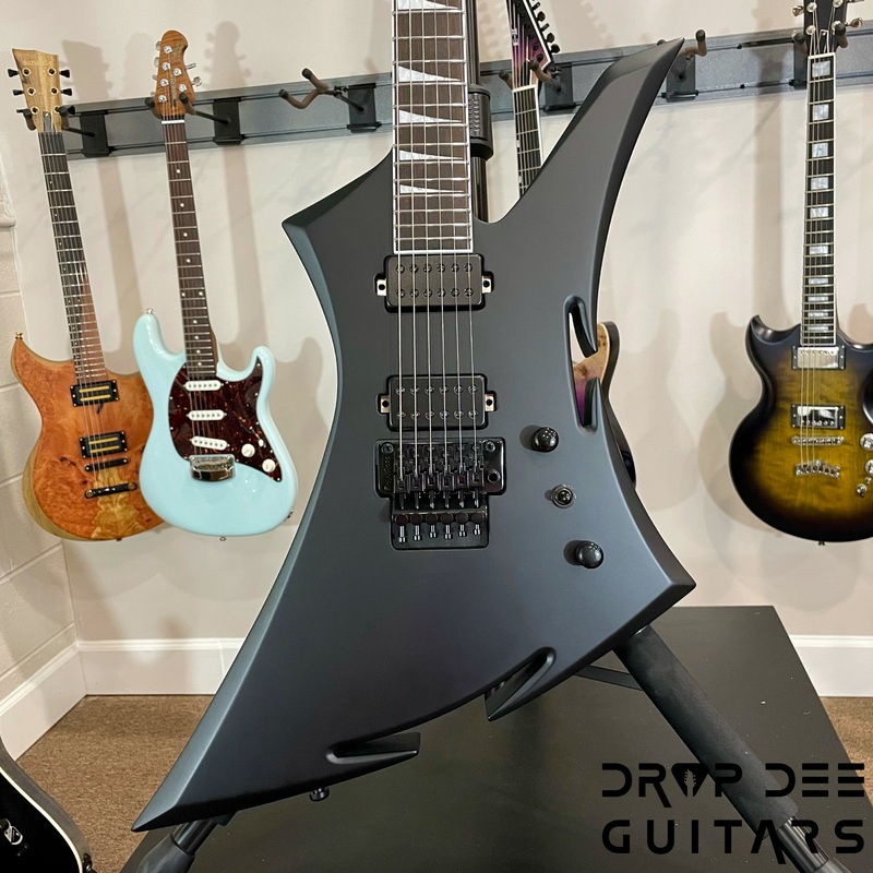 jackson-concept-series-limited-edition-king-kelly-ke-electric-guitar-w-case-satin-black Jackson Concept Series Limited Edition King Kelly KE Electric Guitar w/ Case - Satin Black