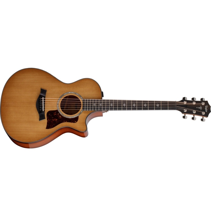 taylor-512ce-urban-ironbark-grand-concert-acoustic-electric-guitar-with-v-class-bracing-es2-pickup-hardshell-case Taylor 512ce Urban Ironbark Grand Concert Acoustic/Electric Guitar with V-Class Bracing, ES2 Pickup & Hardshell Case