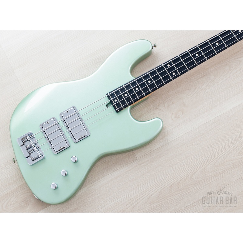 2022-mike-lull-custom-guitars-jt4-custom-ice-green-metallic-near-mint-w-case 2022 Mike Lull Custom Guitars JT4 Custom Ice Green Metallic, Near-Mint w/ Case