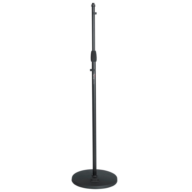 gator-frameworks-standard-12-round-base-mic-stand Gator Frameworks Standard 12" Round Base Mic Stand