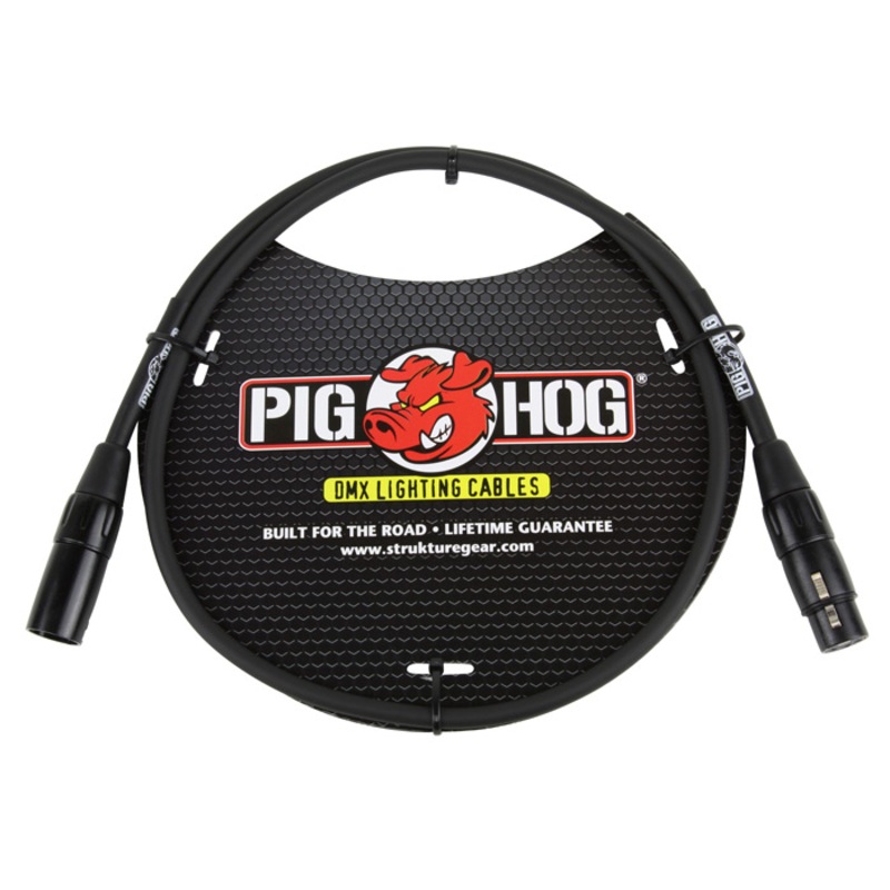 pig-hog-phdmx3-dmx-lighting-cable-3-ft Pig Hog PHDMX3 DMX Lighting Cable - 3 ft.
