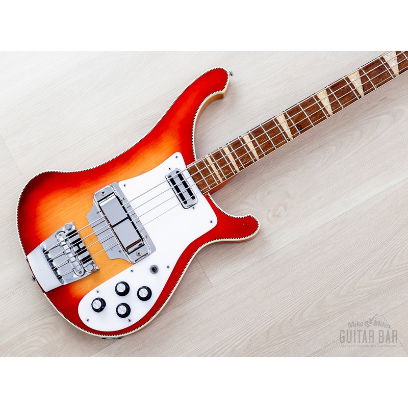 1965-rickenbacker-4001-vintage-neck-through-bass-fireglo-w-case 1965 Rickenbacker 4001 Vintage Neck Through Bass Fireglo w/ Case