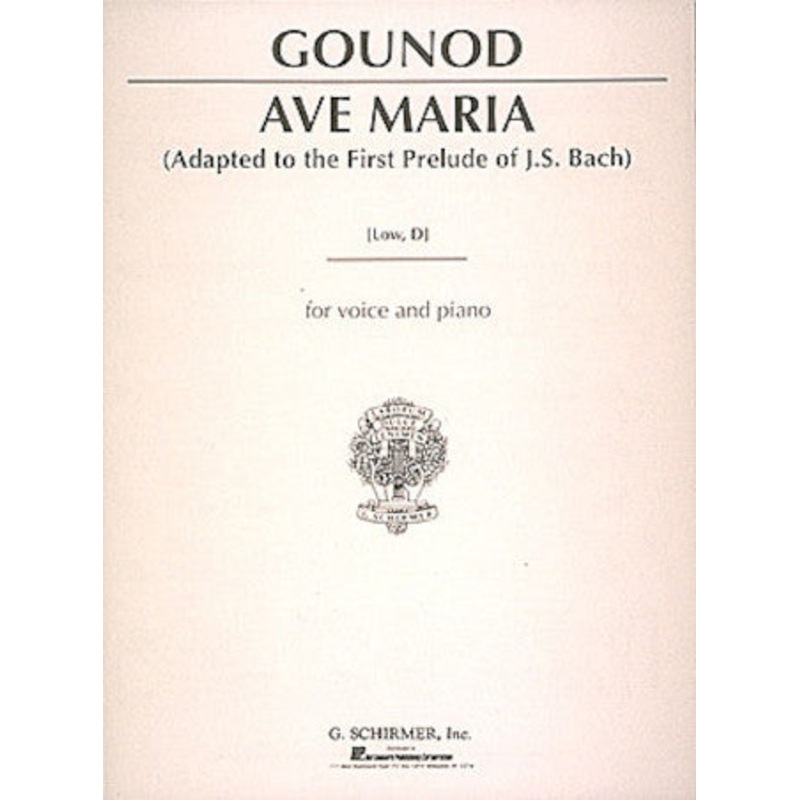 ave-maria-low-voice-schubert Ave Maria, Low Voice - Schubert