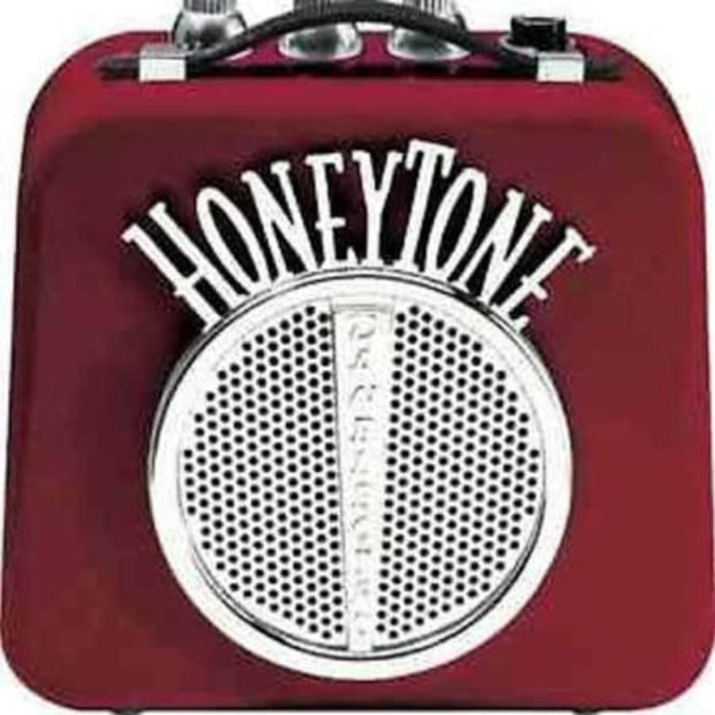 danelectro-honeytone-mini-amp-burgundy Danelectro Honeytone Mini Amp Burgundy