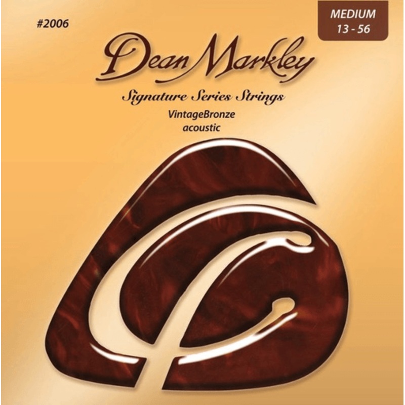 dean-markley-signature-series-acoustic-string-set-vintage-bronze-013-056 Dean Markley Signature Series Acoustic String Set Vintage Bronze, .013-.056