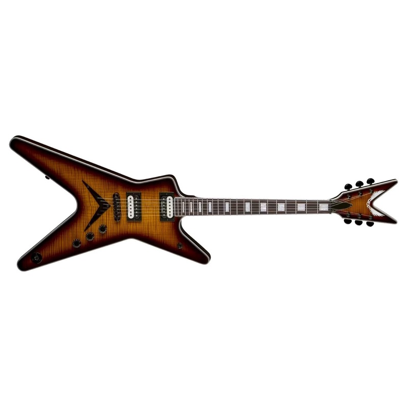 dean-ml-sel-fm-tbz-ml-select-flame-top-electric-guitar-transparent-brazilia Dean ML-SEL-FM-TBZ ML Select Flame Top Electric Guitar-Transparent Brazilia