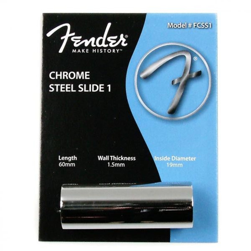 fender-chrome-slide-std-medium Fender Chrome Slide Std Medium