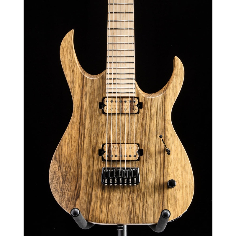 mayones-duvell-elite-7-b27-black-limba-trans-natural-matte Mayones Duvell Elite 7 B27 Black Limba Trans Natural Matte