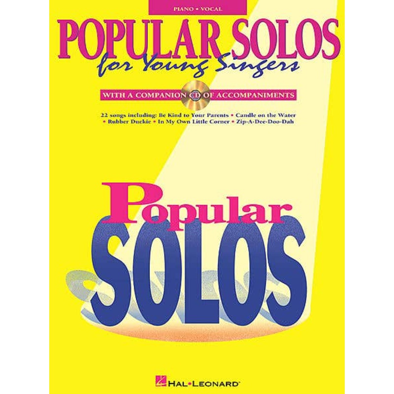 popular-solos-for-young-singers-bk-cd Popular Solos For Young Singers Bk/Cd