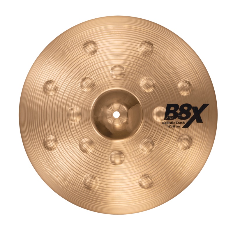 sabian-416bcx-16-b8x-ballistic-crash-cymbal-made-in-canada SABIAN 416BCX 16" B8X Ballistic Crash Cymbal Made In Canada