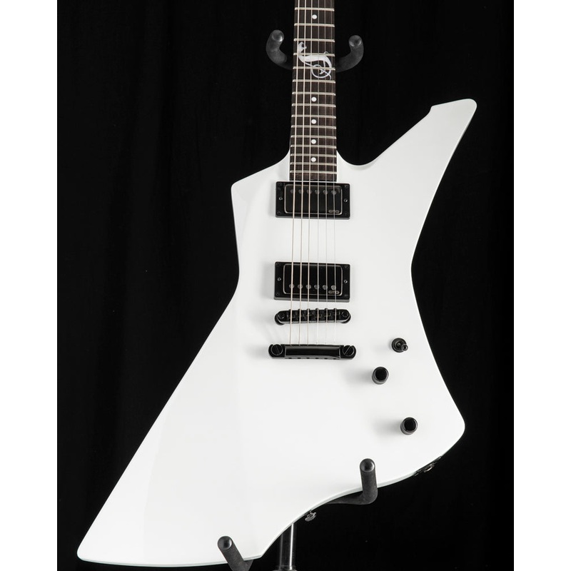 used-esp-ltd-snakebyte-james-hetfield-signature-snow-white Used ESP LTD Snakebyte James Hetfield Signature Snow White