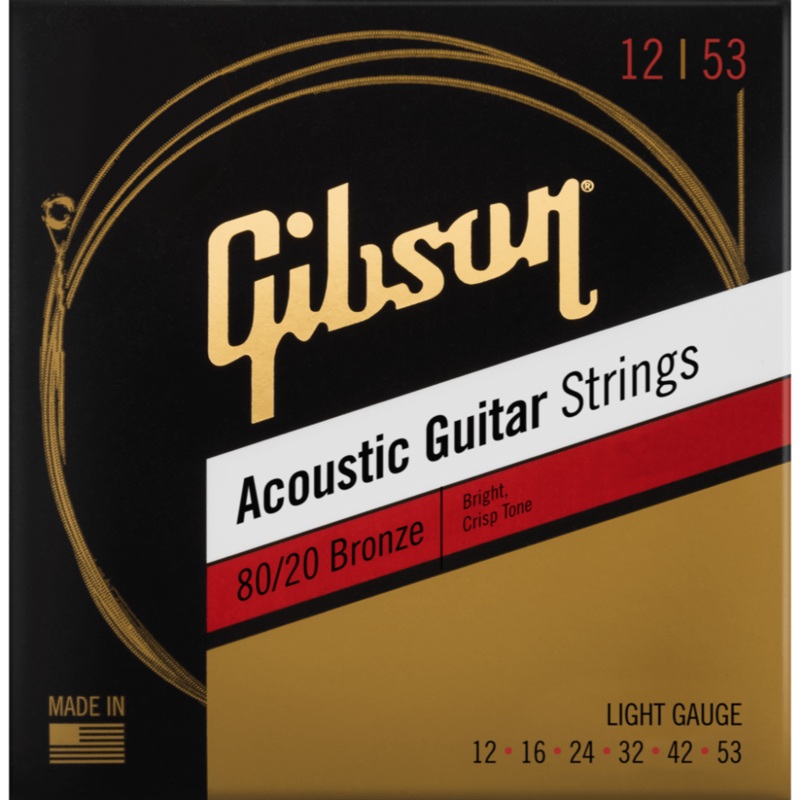 gibson-sag-brw12-1-80-20-bronze-acoustic-guitar-strings-light-12-53 Gibson SAG-BRW12-1 80/20 Bronze Acoustic Guitar Strings - Light 12-53