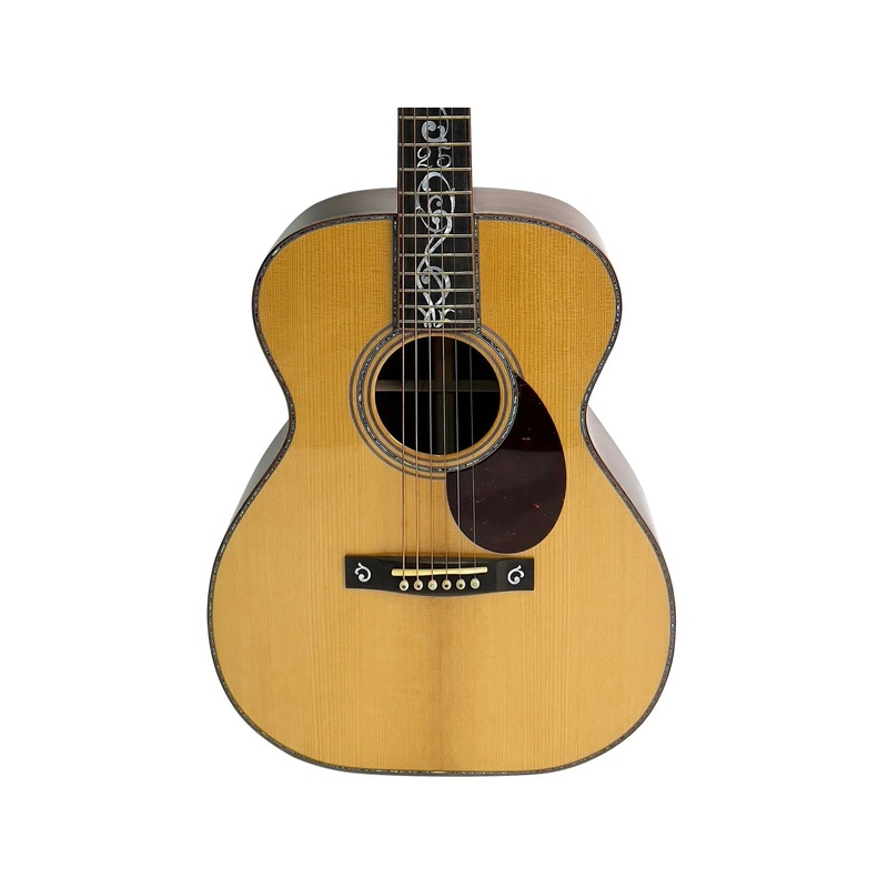 huss-and-dalton-25th-anniversary-tom-r-red-spruce-brazilian-4-8-acoustic-guitar Huss and Dalton 25th Anniversary TOM-R Red Spruce/Brazilian 4/8 Acoustic guitar