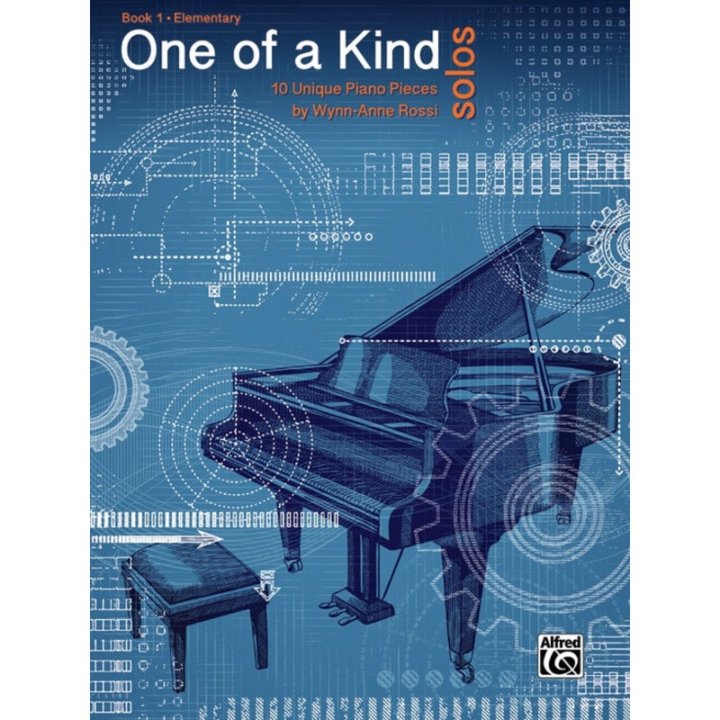 one-of-a-kind-solos-book-1-piano-rossi One of a Kind Solos, Book 1 - Piano - Rossi