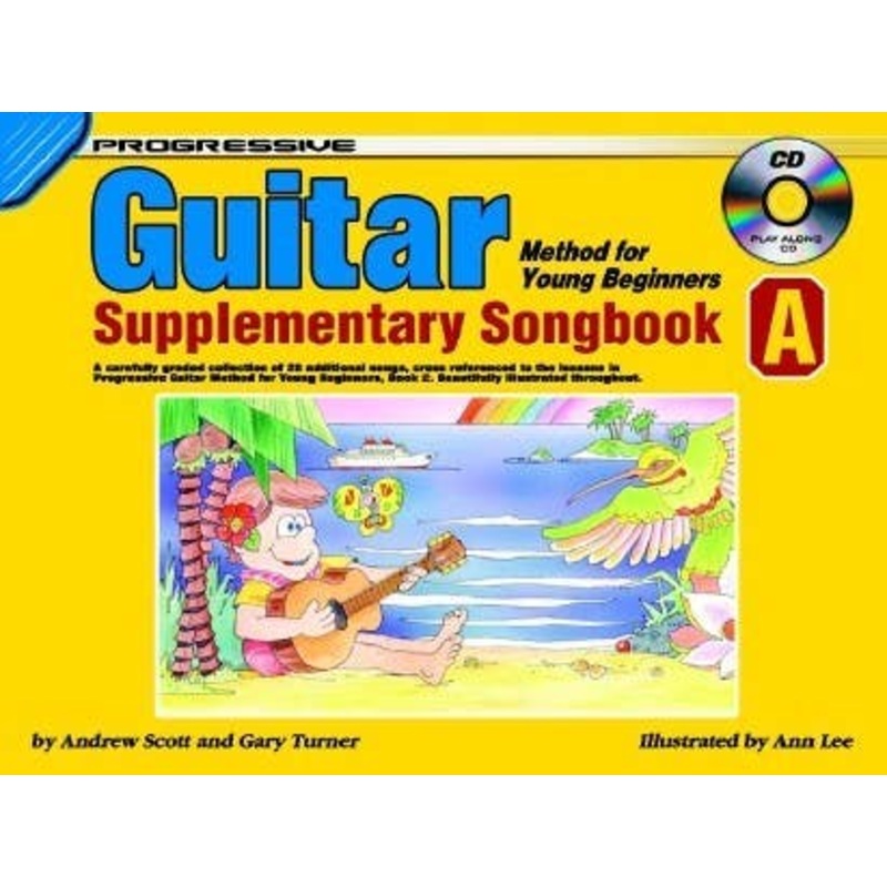 progressive-gtr-mth-yng-beg-supp-sbk-a-bk-cd Progressive Gtr Mth Yng Beg Supp Sbk A Bk/Cd