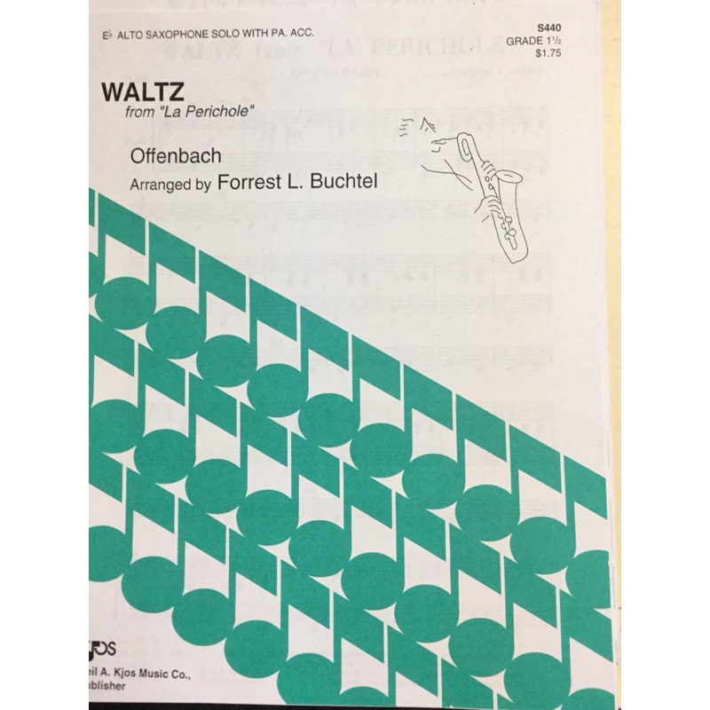 waltz-from-la-perichole-alto-saxophone-offenbach-buchtel Waltz from La Perichole - Alto Saxophone - Offenbach/Buchtel
