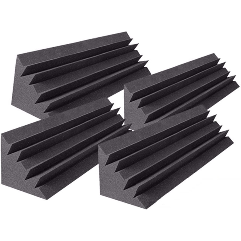 4-pack-of-acoustic-studio-bass-traps-18-8-x-4-7-x-4-7-sound-proofing-sound-absorption 4 Pack of Acoustic Studio Bass Traps 18.8" X 4.7" X 4.7" Sound-Proofing/Sound Absorption