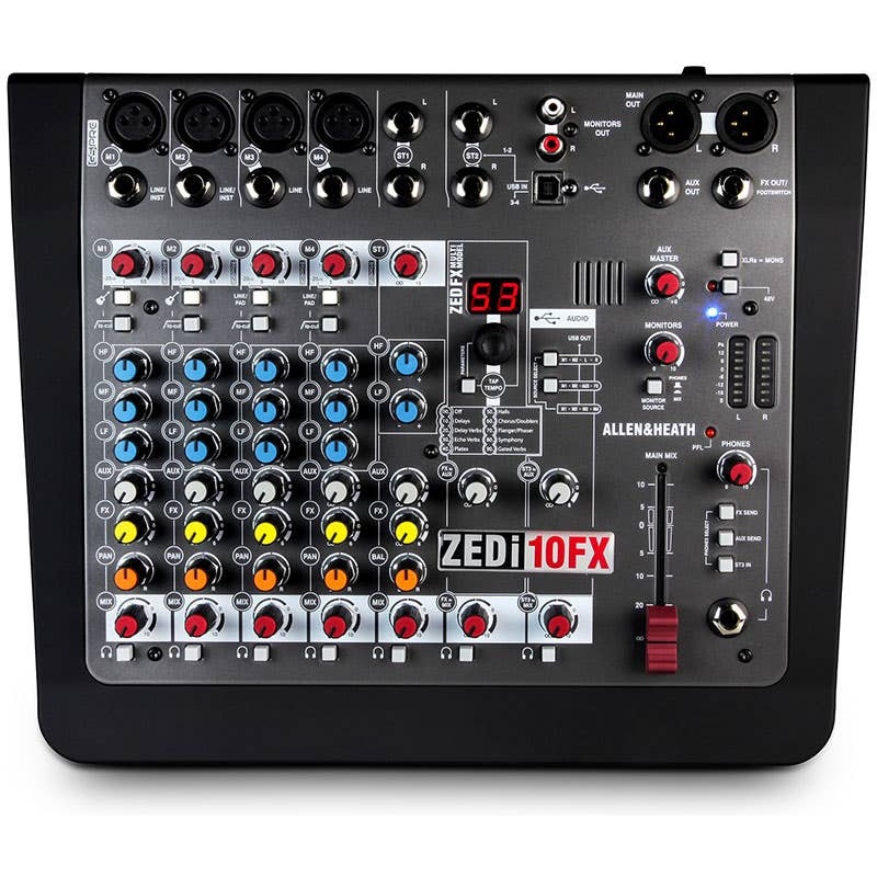 allen-and-heath-zedi10fx-compact-usb-mixer-w-effects-zedi-10fx Allen and Heath ZEDi10FX Compact USB Mixer w/ Effects (ZEDi-10FX)