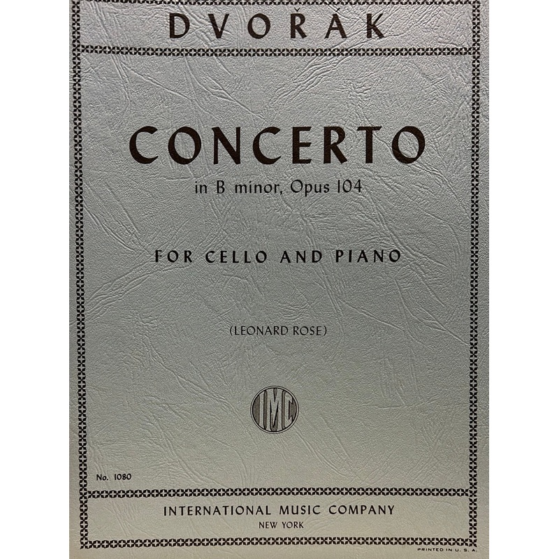 concerto-in-b-min-op-104-cello-dvorak-rose Concerto in B min., Op. 104 - Cello - Dvorak/Rose