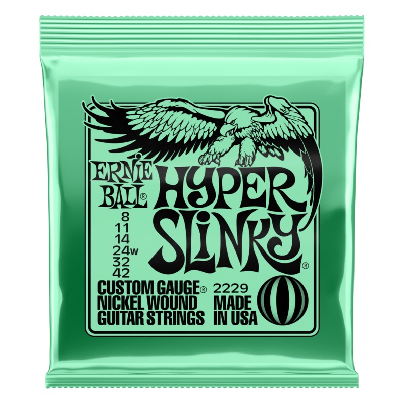 ernie-ball-electric-guitar-string-set-nickel-hyper-slinky-008-042 Ernie Ball Electric Guitar String Set, Nickel, Hyper Slinky .008-.042