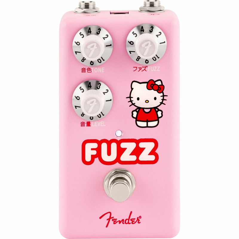 fender-x-hello-kitty-fuzz-pedal-limited-edition-pink Fender x Hello Kitty Fuzz Pedal - Limited Edition PINK