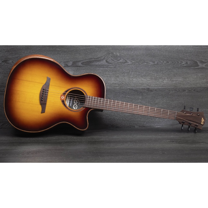 lg-t118abce-tramontane-auditorium-bevel-cutaway-electro-acoustic-guitar-brown-shadow Lg T118ABCE Tramontane Auditorium Bevel Cutaway Electro-Acoustic Guitar, Brown Shadow
