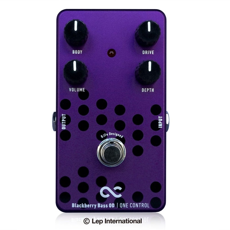 one-control-bjfe-series-blackberry-bass-od-pedal One Control BJFe Series Blackberry Bass OD Pedal