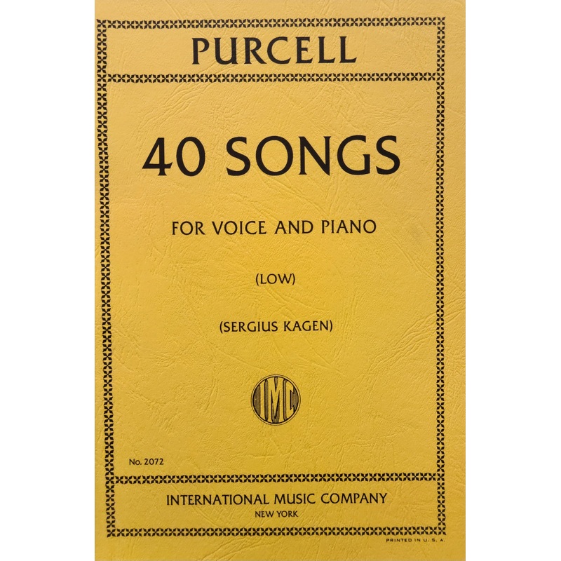 purcell-40-songs-complete-volume-vocal-purcell-kagen Purcell: 40 Songs, Complete Volume - Vocal - Purcell/Kagen