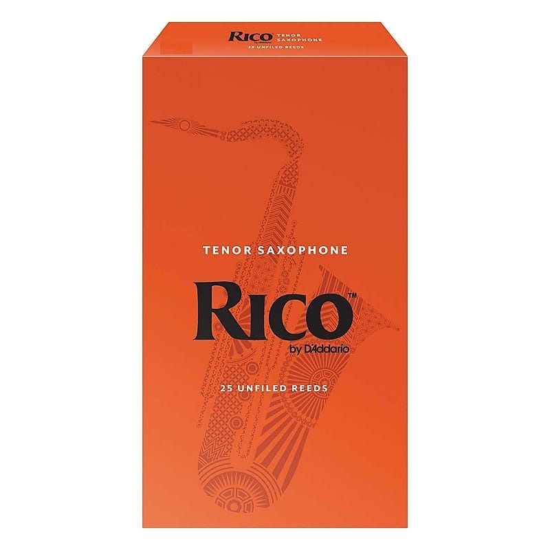 rico-tenor-sax-reeds-box-of-25-strength-3-5 Rico Tenor Sax Reeds - Box of 25 - Strength 3.5