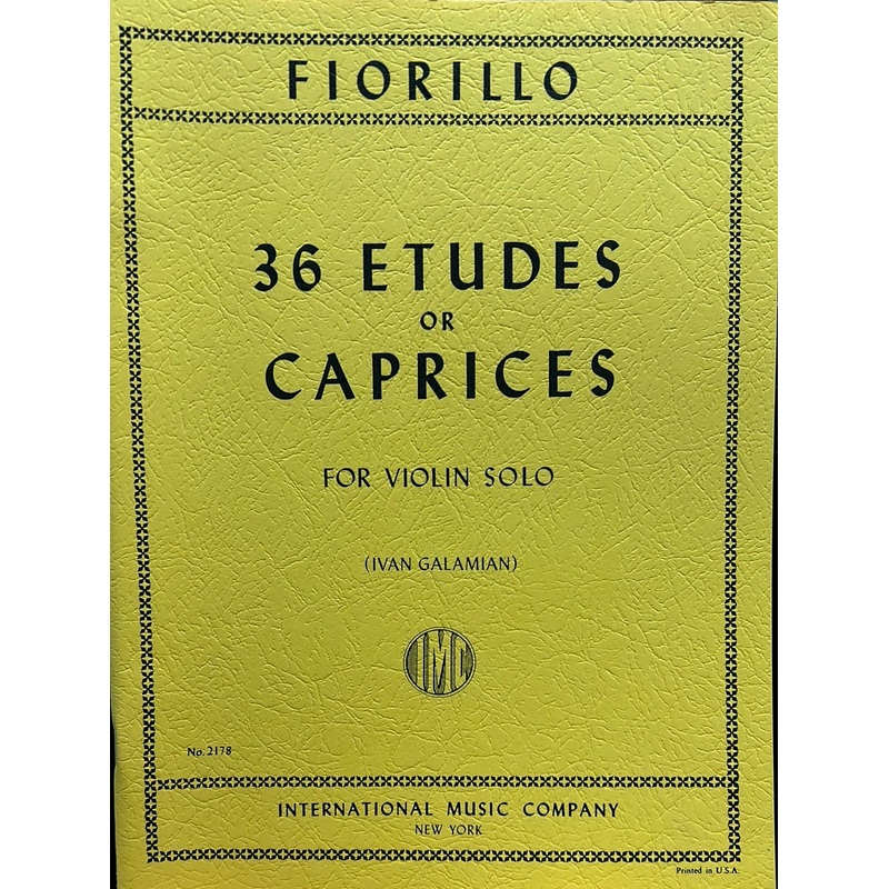 36-tudes-or-caprices-violin-fiorillo-galamian 36 tudes or Caprices - Violin - Fiorillo/Galamian