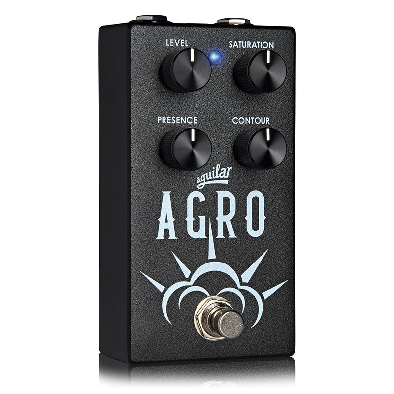 aguilar-agro-v2-bass-overdrive-pedal Aguilar AGRO V2 Bass Overdrive Pedal