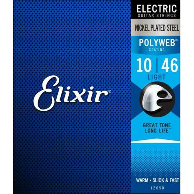 elixir-strings-12050-polyweb-electric-guitar-strings-lt-010-046 Elixir Strings 12050 Polyweb Electric Guitar Strings LT .010-.046