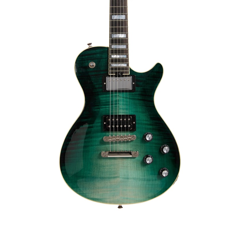 iconic-guitars-la-playa-custom-trans-emerald-5a-flame-maple-top-x-namm-25 Iconic Guitars La Playa Custom - Trans Emerald, 5A Flame Maple top x NAMM 25