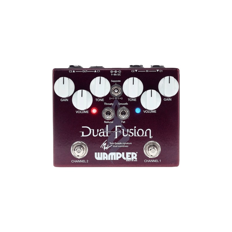 wampler-tom-quayle-dual-fusion-pedal Wampler Tom Quayle - Dual Fusion Pedal