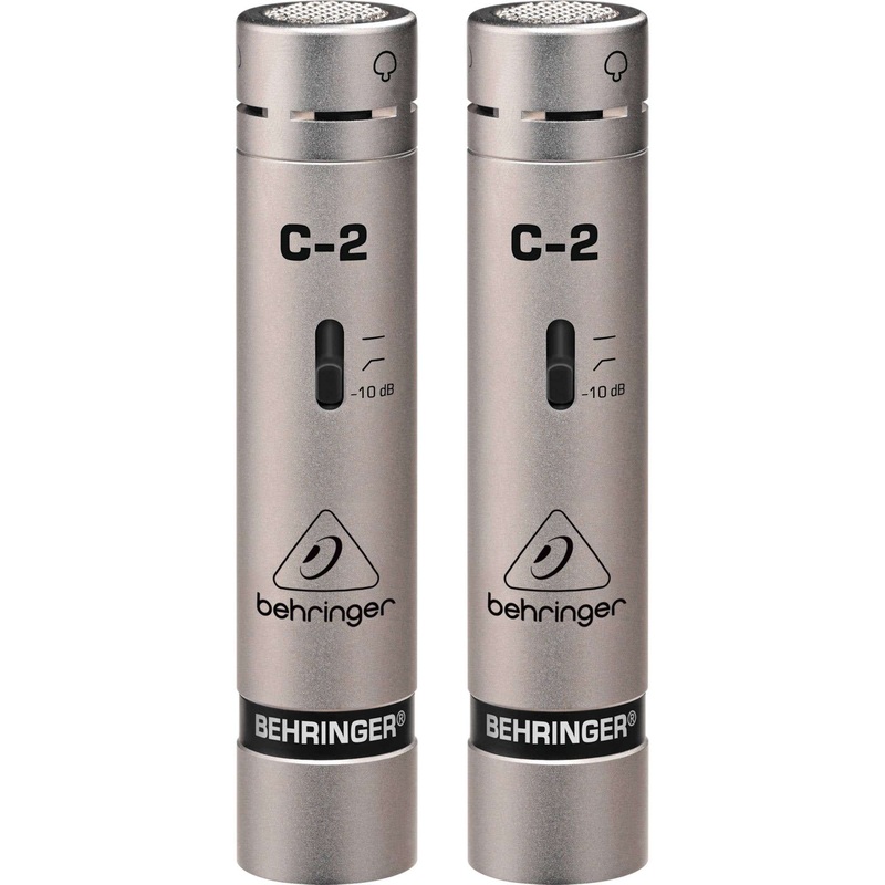 behringer-c-2-matched-pair-condenser-microphones-c2 Behringer C-2 Matched Pair Condenser Microphones (C2)