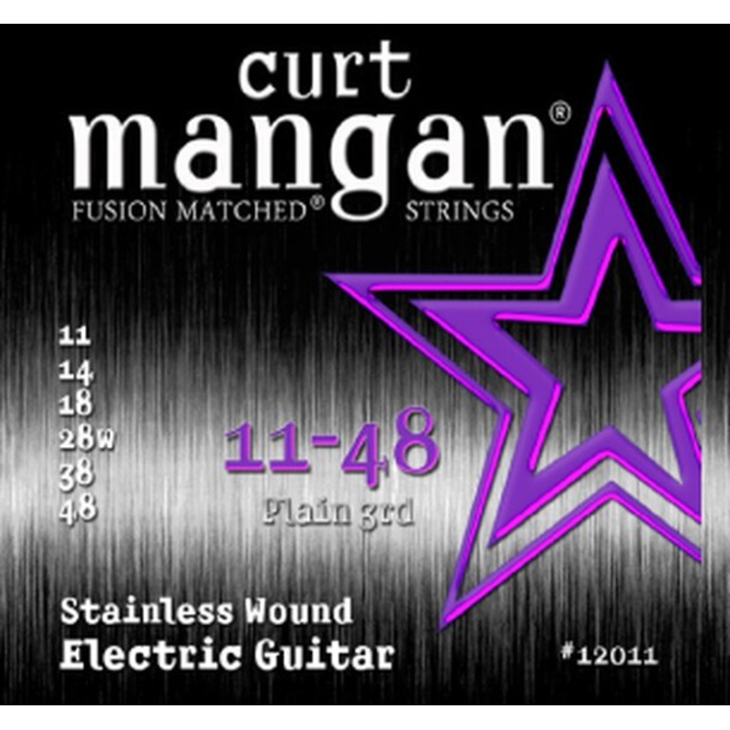 curt-mangan-11-48-stainless-steel-electric-guitar-string-set Curt Mangan 11-48 Stainless Steel Electric Guitar String Set