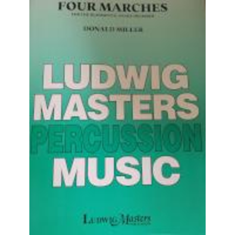 four-marches-for-the-rudimental-snare-drummer-miller Four Marches for the Rudimental Snare Drummer - Miller