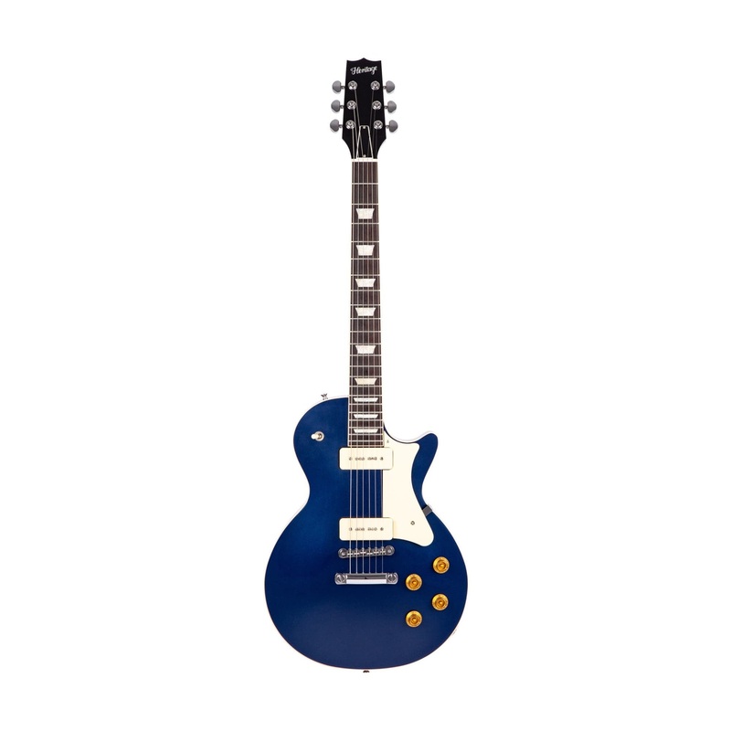 heritage-standard-ii-collection-h-150-p90-electric-guitar-w-case-midnight-blue Heritage Standard II Collection H-150 P90 Electric Guitar w/Case - Midnight Blue