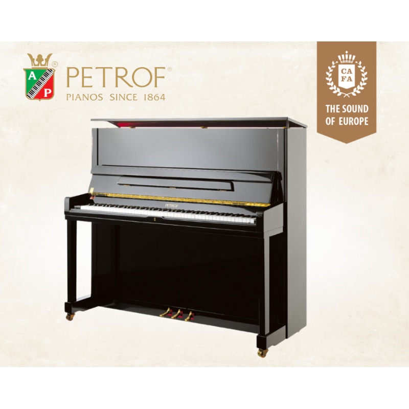 petrof-upright-piano-p131m1-black PETROF Upright Piano P131M1 Black