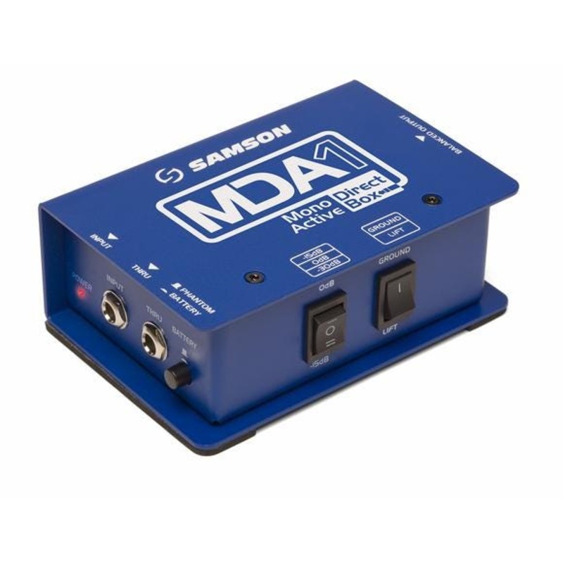 samson-mda1-mono-active-direct-box Samson MDA1 - Mono Active Direct Box