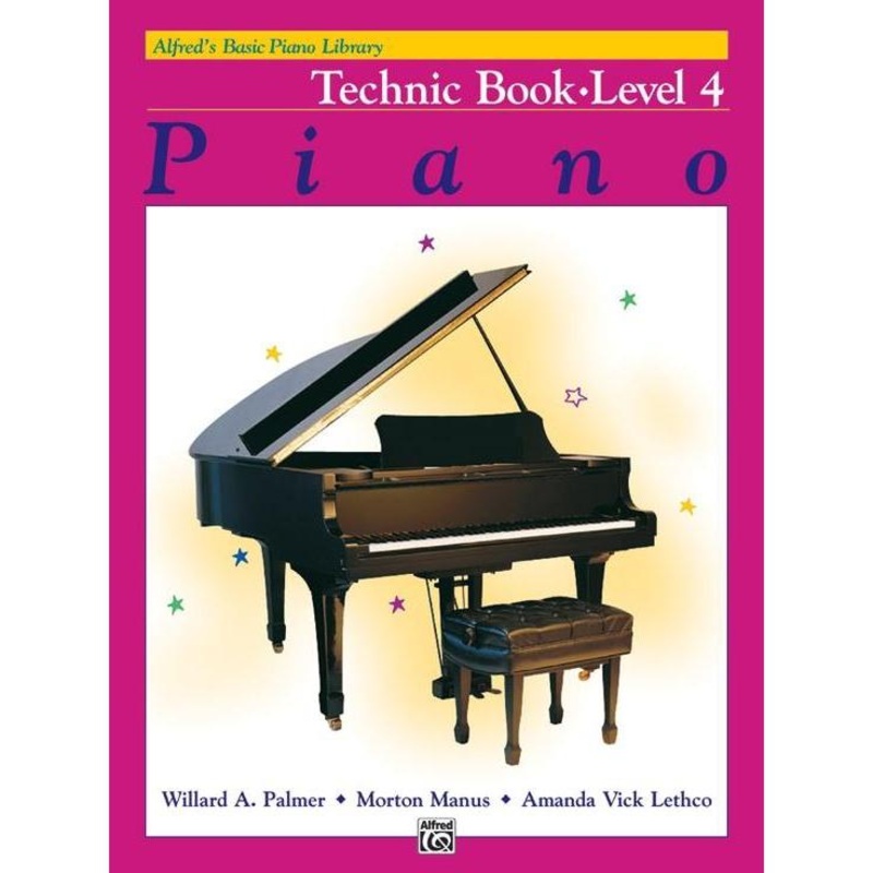 alfred-s-basic-piano-course-technic-4 Alfred's Basic Piano Course: Technic 4
