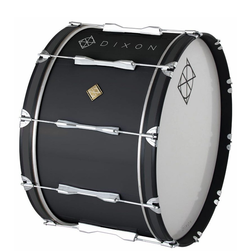 dixon-marching-24-x-14-bass-drum-black Dixon Marching 24 x 14" Bass Drum - Black